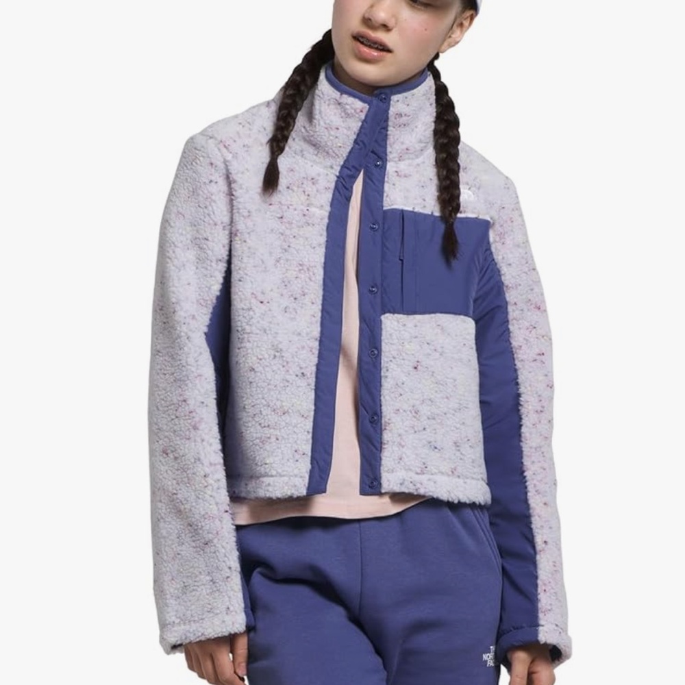 THE NORTH FACE Girls' Fleece Mashup Jacket, L